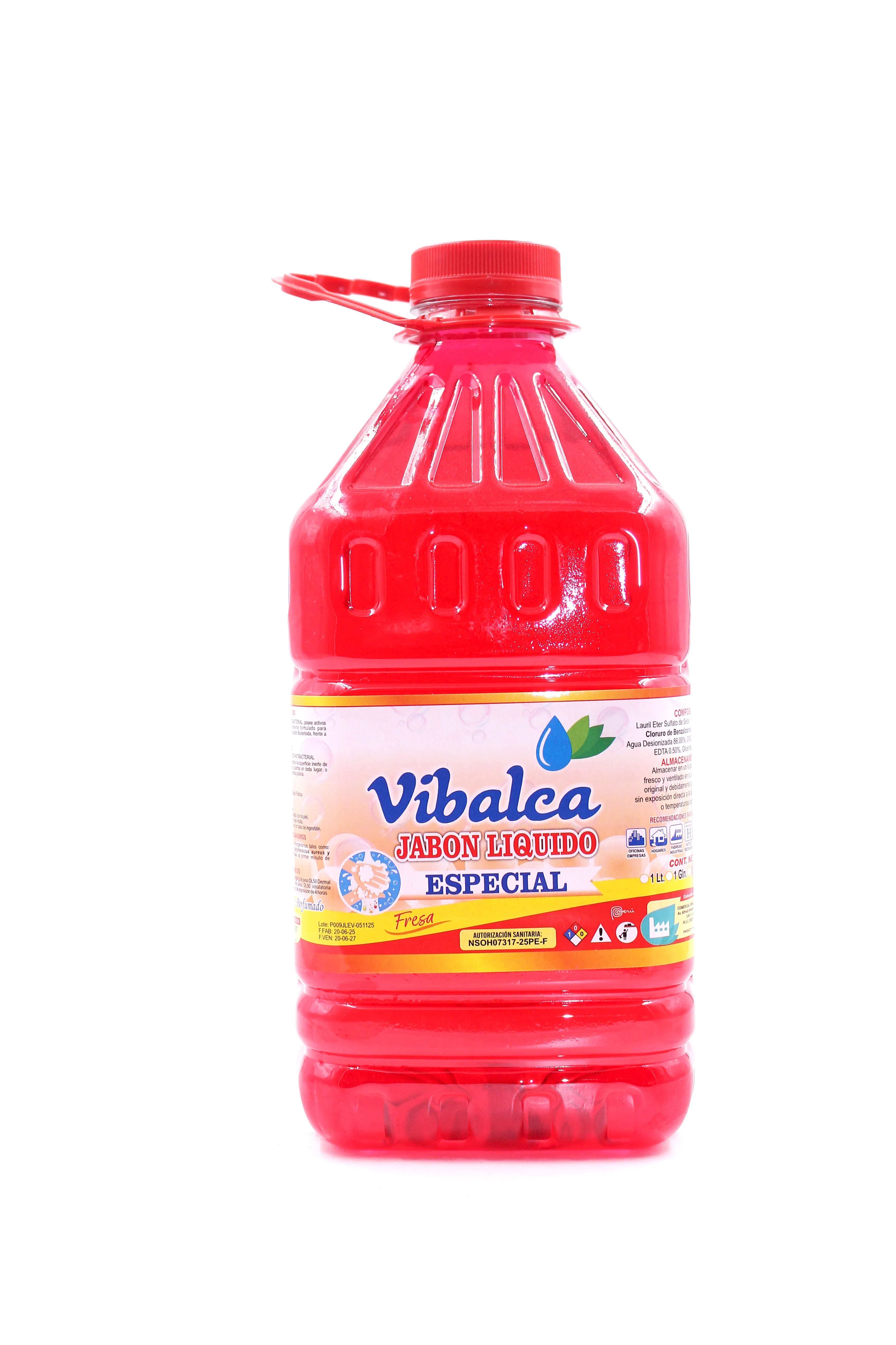 Jabón Líquido Especial Fresa